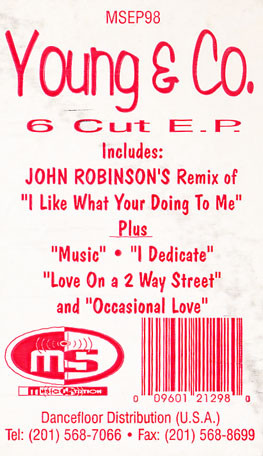 Young & Co. - 6 Cut E.P. | Music Station (MSEP98) - 2 Young & Co. - 6 Cut E.P. | Music Station (MSEP98) - 2