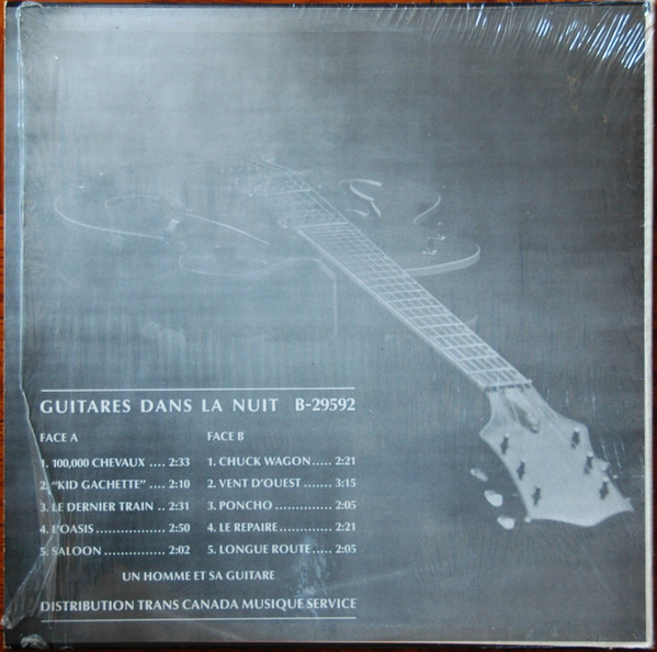 Denis Champoux - Guitares Dans La Nuit - Un Homme Et Sa Guitare | Bonanza (B 29592) - 2