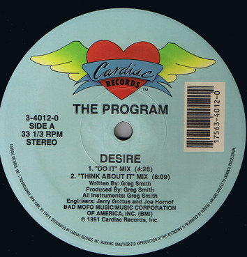 The Program - Desire | Cardiac Records (3-4012-0) - main