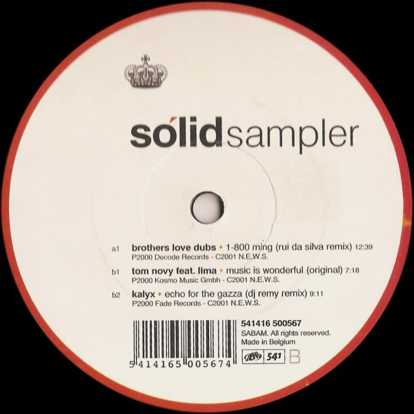 Various - Solid Sampler 2001/01 | 541 (541416 500563) - 2