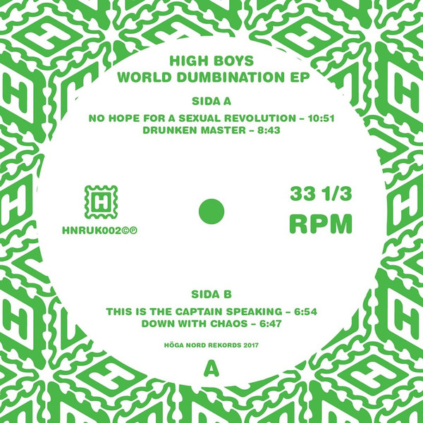 High Boys - World Dumbination EP | Höga Nord Rekords (HNRUK003) - 2