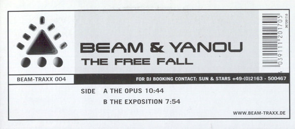 Beam & Yanou - The Free Fall | Beam Traxx (BEAM-TRAXX 004) - 2