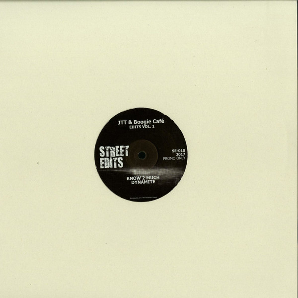 JTT & The Boogie Cafe - Edits Vol 1 | Street Edits (SE-010)