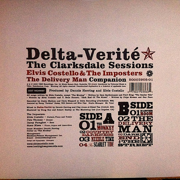 Delta-Verité (The Clarksdale Sessions) (The Delivery Man Companion)