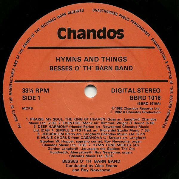 Hymns And Things