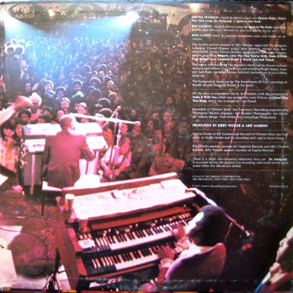 Live At Fillmore West