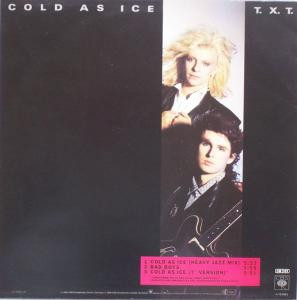 T.X.T. - Cold As Ice | CBS (CBSA 12.6551) - 2