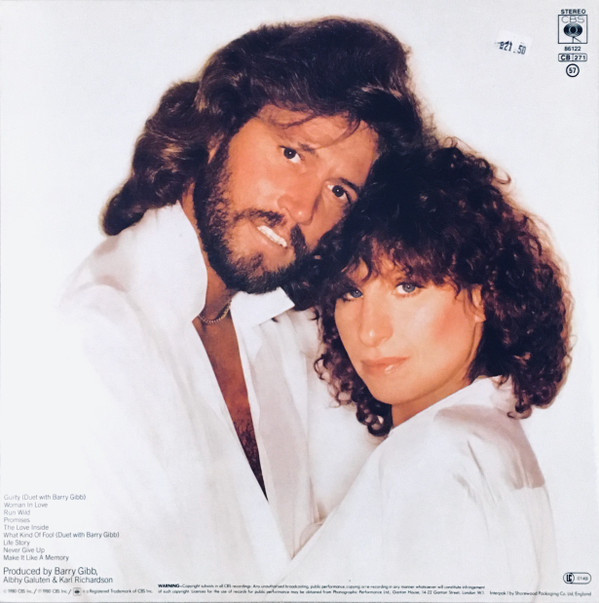 Streisand - Guilty | CBS (CBS 86122) - 2 Streisand - Guilty | CBS (CBS 86122) - 2