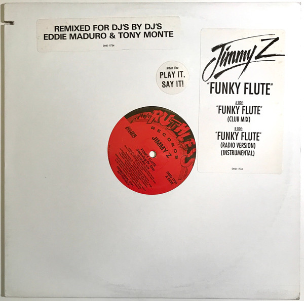 Jimmy Z Featuring Dr. Dre - Funky Flute | Ruthless Records (DMD 1734)