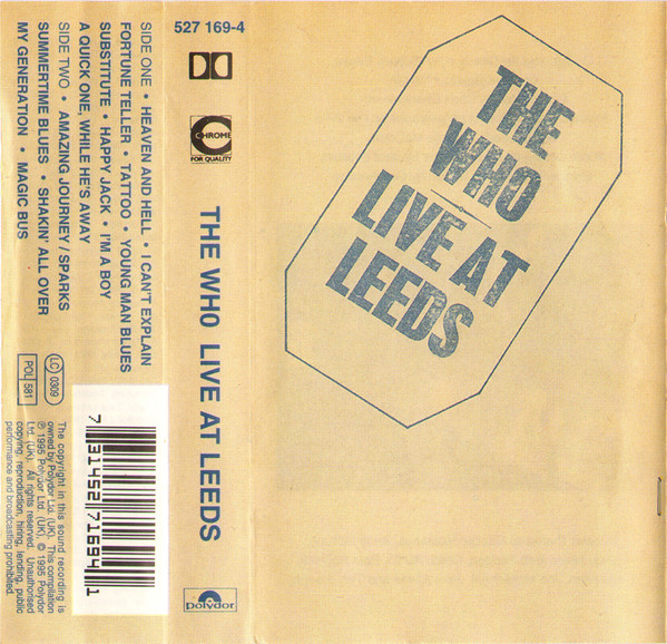 The Who - Live At Leeds | Polydor (527 169-4)