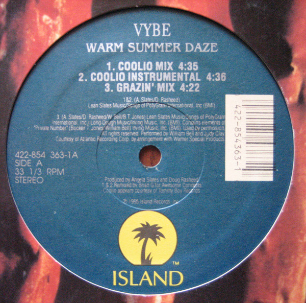 Vybe - Warm Summer Daze | Island Records (422-854 363-1) - main