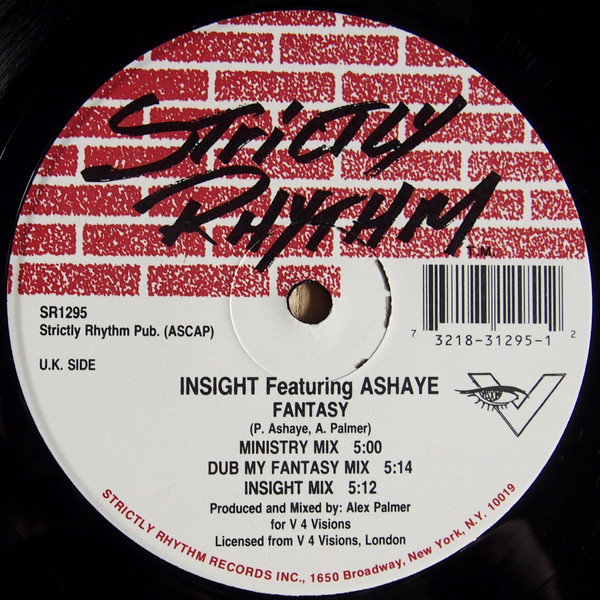 Insight Featuring Ashaye - Fantasy | Strictly Rhythm (SR1295) - main