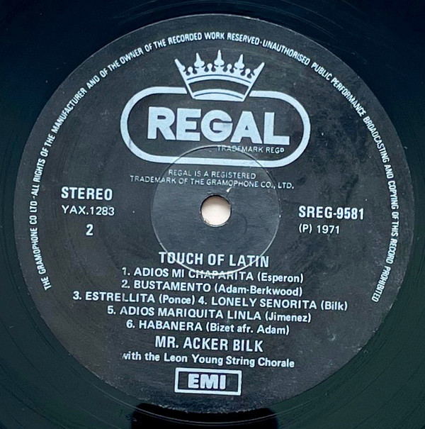 Touch Of Latin