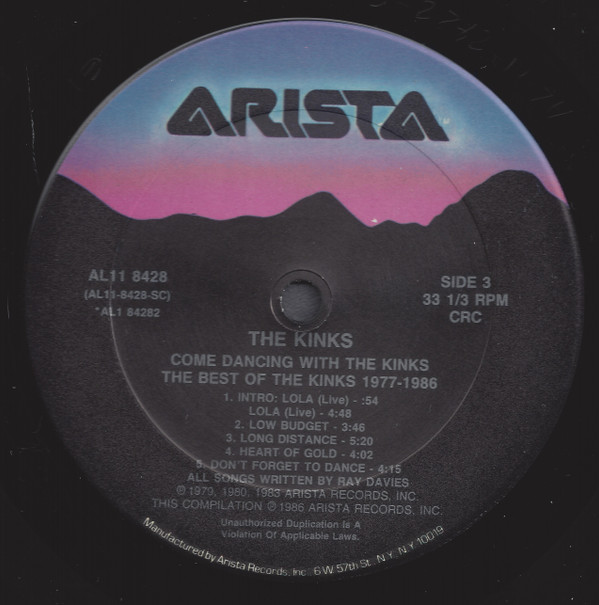 Come Dancing With The Kinks / The Best Of The Kinks 1977-1986