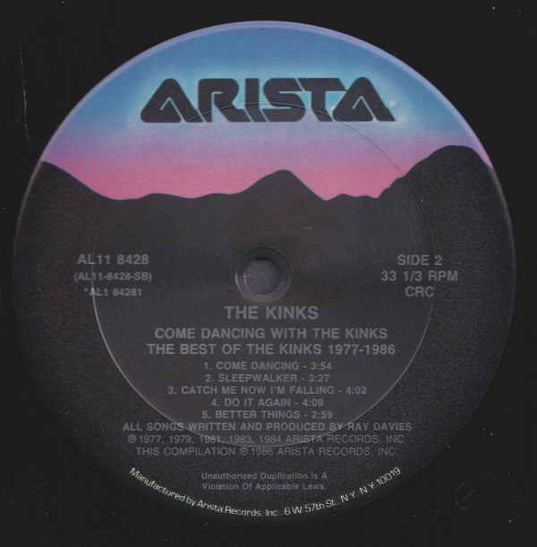 Come Dancing With The Kinks / The Best Of The Kinks 1977-1986