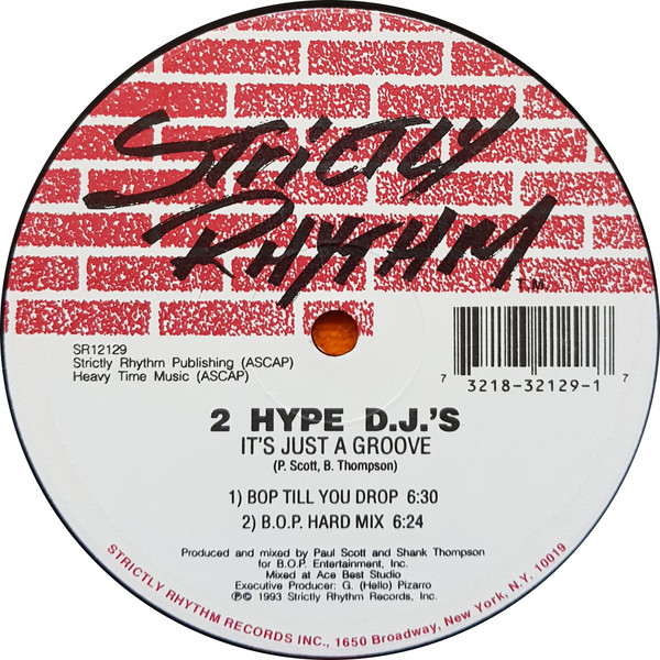 2 Hype D.J.'s - It's Just A Groove | Strictly Rhythm (SR12129)