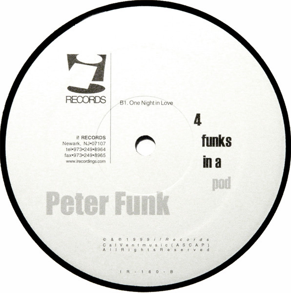 Peter Funk - 4 Funks In A Pod | i! Records (IR-160) - 2