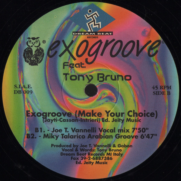 Tony Bruno - Exogroove | Dream Beat (DB 009) - 4 Tony Bruno - Exogroove | Dream Beat (DB 009) - 4