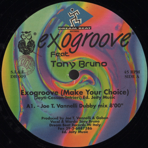 Tony Bruno - Exogroove | Dream Beat (DB 009) - 3 Tony Bruno - Exogroove | Dream Beat (DB 009) - 3