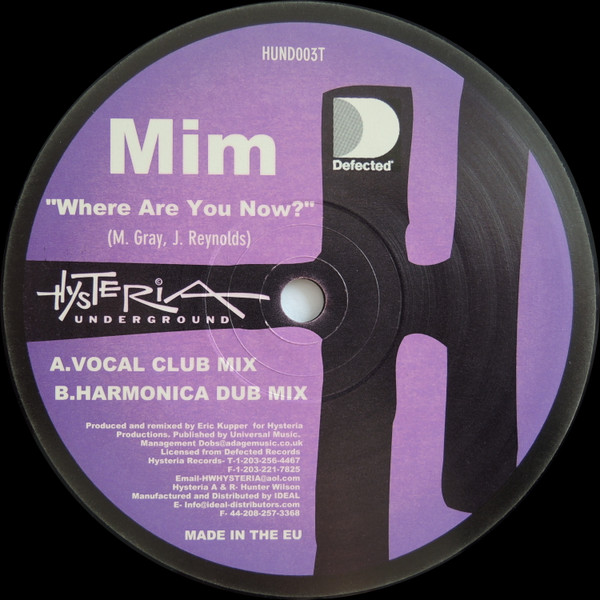 Mim - Where Are You Now? | Hysteria Underground (HUND003T) - 4 Mim - Where Are You Now? | Hysteria Underground (HUND003T) - 4