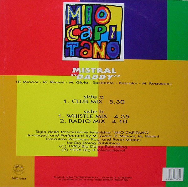 Mistral Featuring Jamie Dee - Daddy | Dig It International (DMX 10262) - 2 Mistral Featuring Jamie Dee - Daddy | Dig It International (DMX 10262) - 2