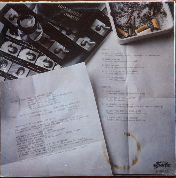 Pierre Létourneau - La Vie De Ville | Les Disques Martin (M-16226) - 2 Pierre Létourneau - La Vie De Ville | Les Disques Martin (M-16226) - 2