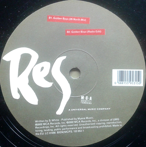 Res - Golden Boys | MCA Records (155 953-1) - 4 Res - Golden Boys | MCA Records (155 953-1) - 4