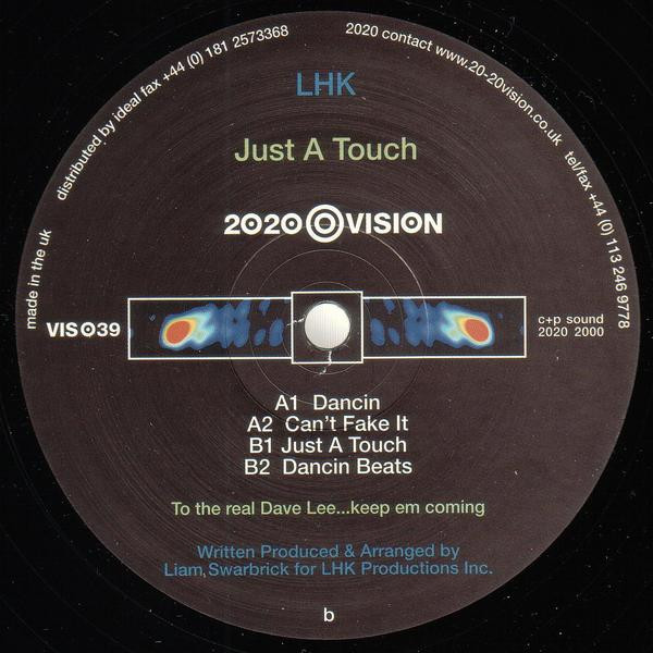 LHK - Just A Touch | 20:20 Vision (VIS039) - main