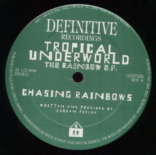 Tropical Underworld - The Rainbow E.P. | Definitive Recordings (12DEF026)