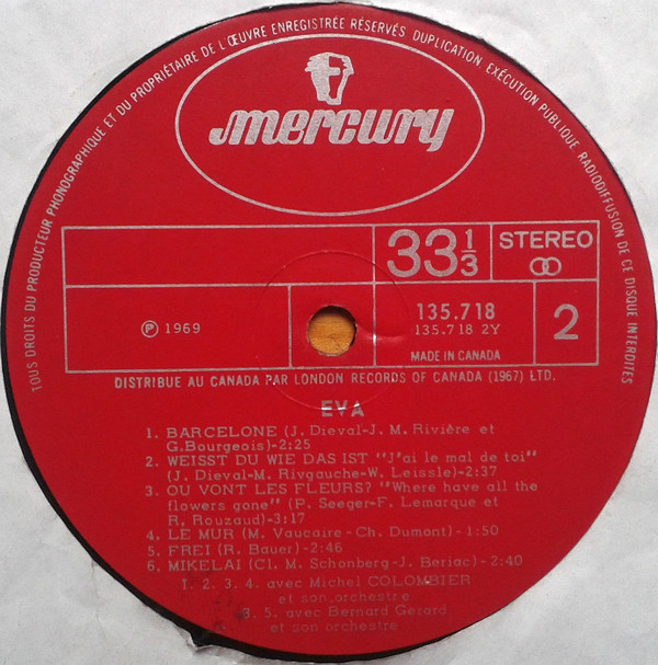Eva - Eva | Mercury (135.718) - 4 Eva - Eva | Mercury (135.718) - 4