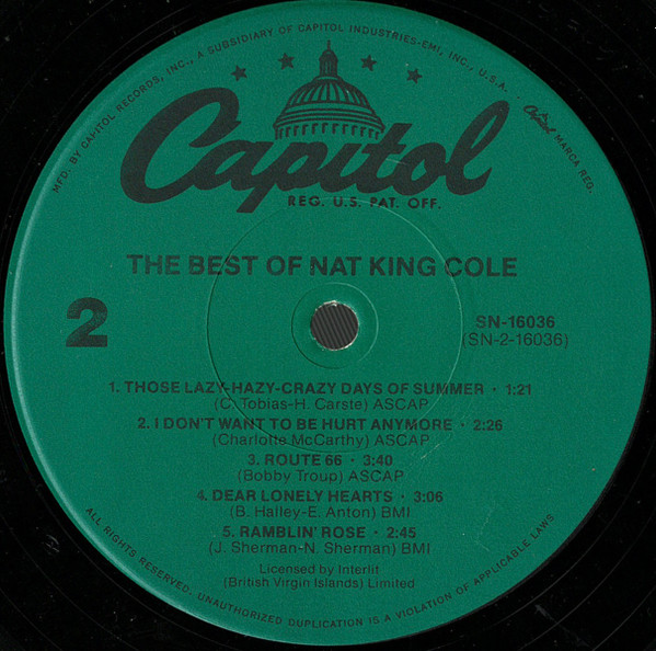 The Best Of Nat King Cole