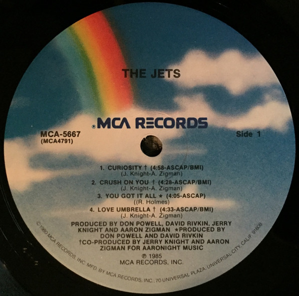 The Jets - The Jets | MCA Records (MCA-5667) - 3