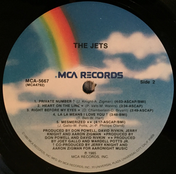 The Jets - The Jets | MCA Records (MCA-5667) - 4