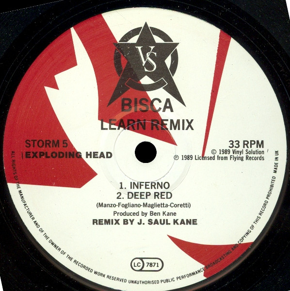 Bisca - Learn (J. Saul Kane Remix) | Vinyl Solution (STORM 5) - 3