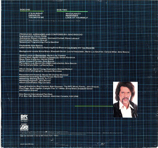 Gino Soccio - Face To Face | Atlantic (W 50891) - 2 Gino Soccio - Face To Face | Atlantic (W 50891) - 2