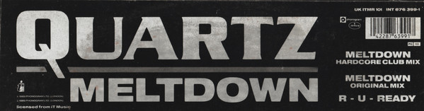 Quartz - Meltdown | ITM Music (ITMR 101) - 3