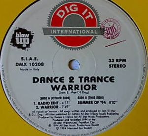 Dance 2 Trance - Warrior | Dig It International (DMX 10208) - 2