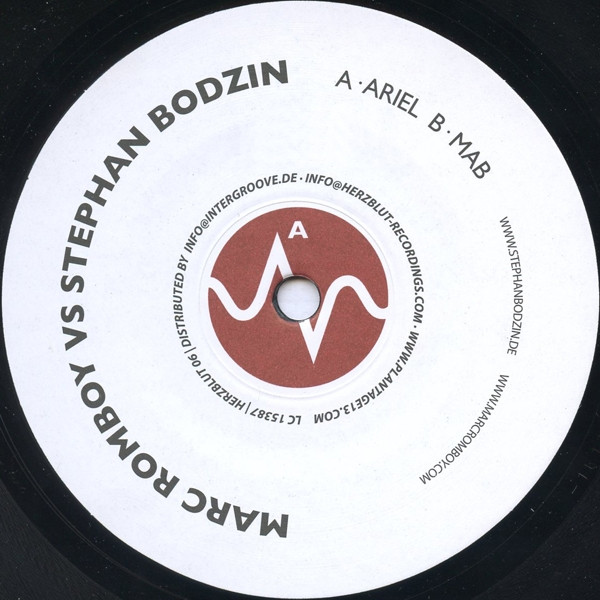 Marc Romboy Vs. Stephan Bodzin - Ariel / Mab | Herzblut Recordings (HERZBLUT 06) - 2 Marc Romboy Vs. Stephan Bodzin - Ariel / Mab | Herzblut Recordings (HERZBLUT 06) - 2