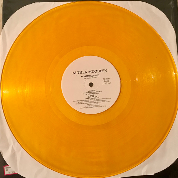Althea McQueen - Heartbroken | Tycoon Records (TY-9608) - main