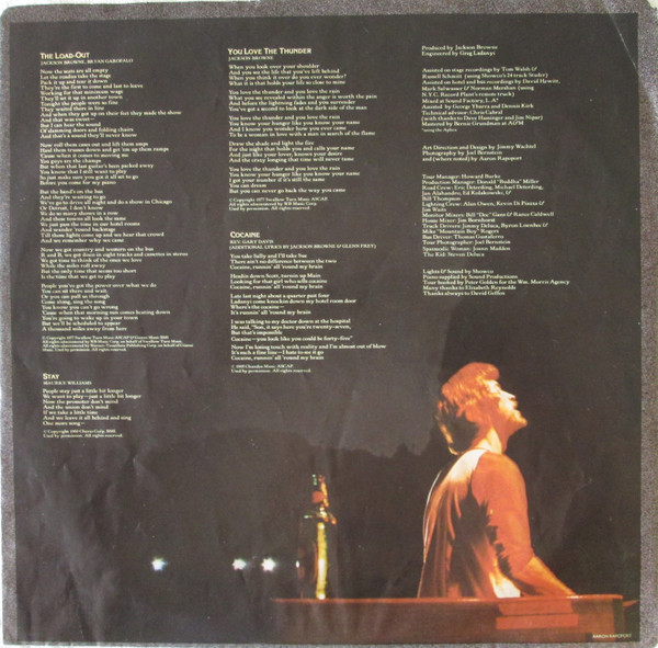 Jackson Browne - Running On Empty | Asylum Records (6E-113) - 3 Jackson Browne - Running On Empty | Asylum Records (6E-113) - 3