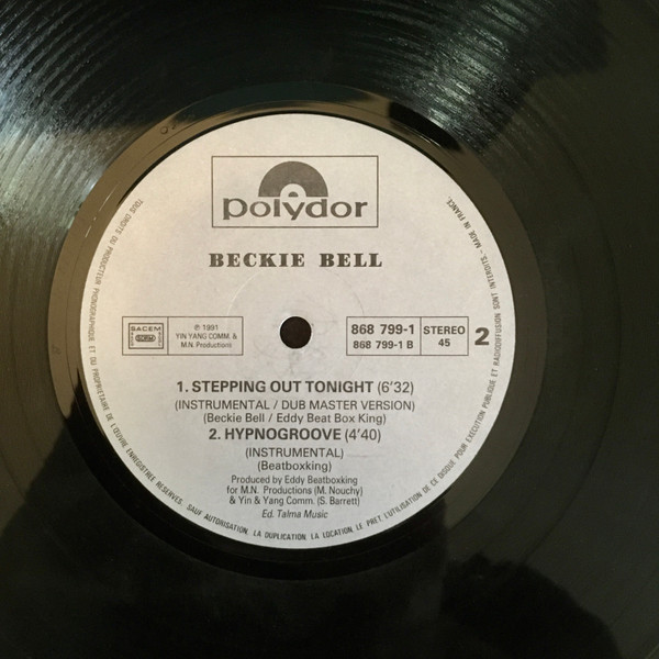 Beckie Bell - Stepping Out Tonight | Polydor (868 799-1) - 4 Beckie Bell - Stepping Out Tonight | Polydor (868 799-1) - 4