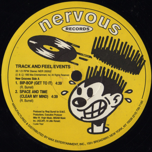 Track And Feel Events - Track And Feel Events | Nervous Records (NER 20052)