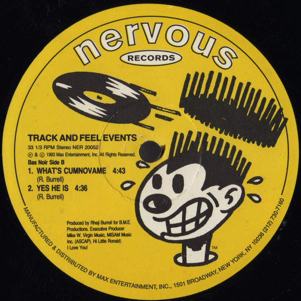 Track And Feel Events - Track And Feel Events | Nervous Records (NER 20052) - 2 Track And Feel Events - Track And Feel Events | Nervous Records (NER 20052) - 2