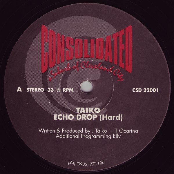 Taiko - Echo Drop | Consolidated (CSD 22001) - 2