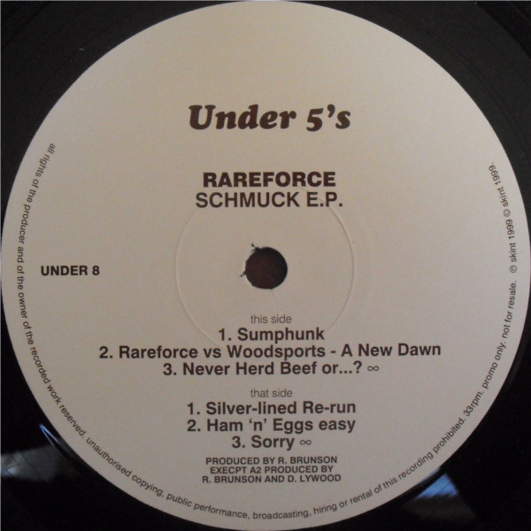 Rare Force - Schmuck E.P. | Under 5's (Under 8) - 2