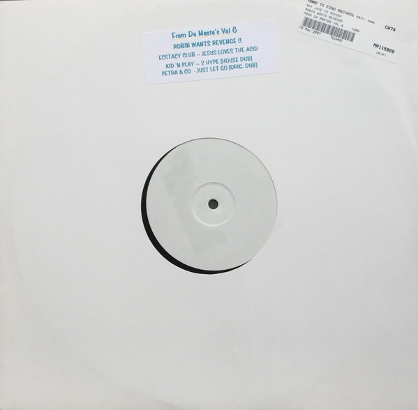 Various - From Da Masta's Vol 6 | From Da Masta's (MAST 006)