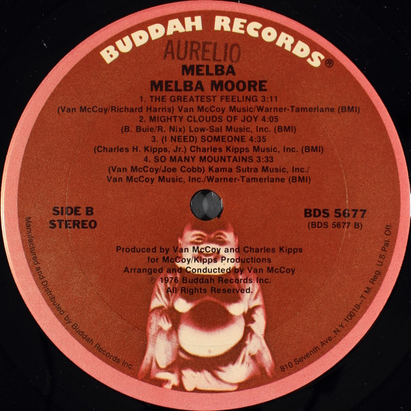 Melba Moore - Melba | Buddah Records (BDS 5677) - 4