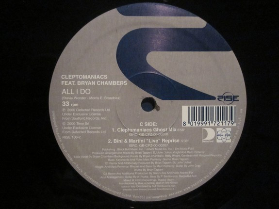 Cleptomaniacs  &  Bryan Chambers - All I Do | Rise (RISE 106) - 5