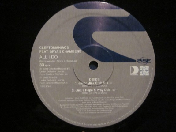 Cleptomaniacs  &  Bryan Chambers - All I Do | Rise (RISE 106) - 6
