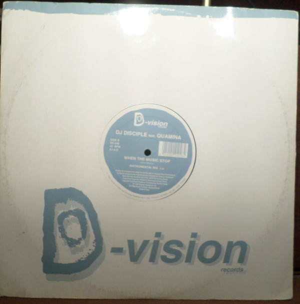 DJ Disciple Feat. Quamina - When The Music Stop | D:vision Records (DV 048) - 3 DJ Disciple Feat. Quamina - When The Music Stop | D:vision Records (DV 048) - 3